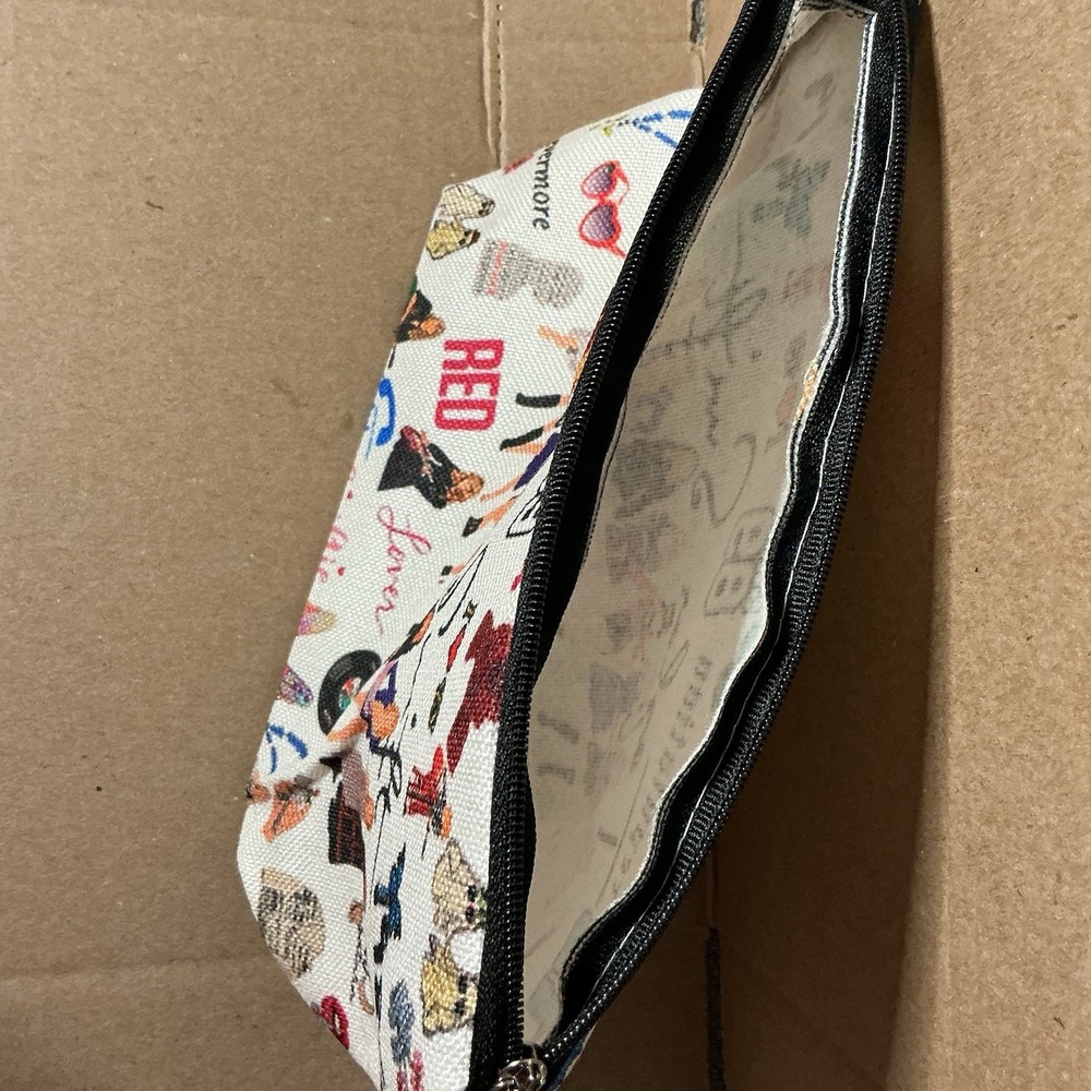 Taylor Swift Makeup Pencil Bag Swiftie Eras Tour NEW - Picture 5 of 7